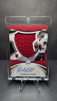 2022 Panini Chronicles #CRS-DER Desmond Ridder RC RPA Crown Royale AUTO SP/99