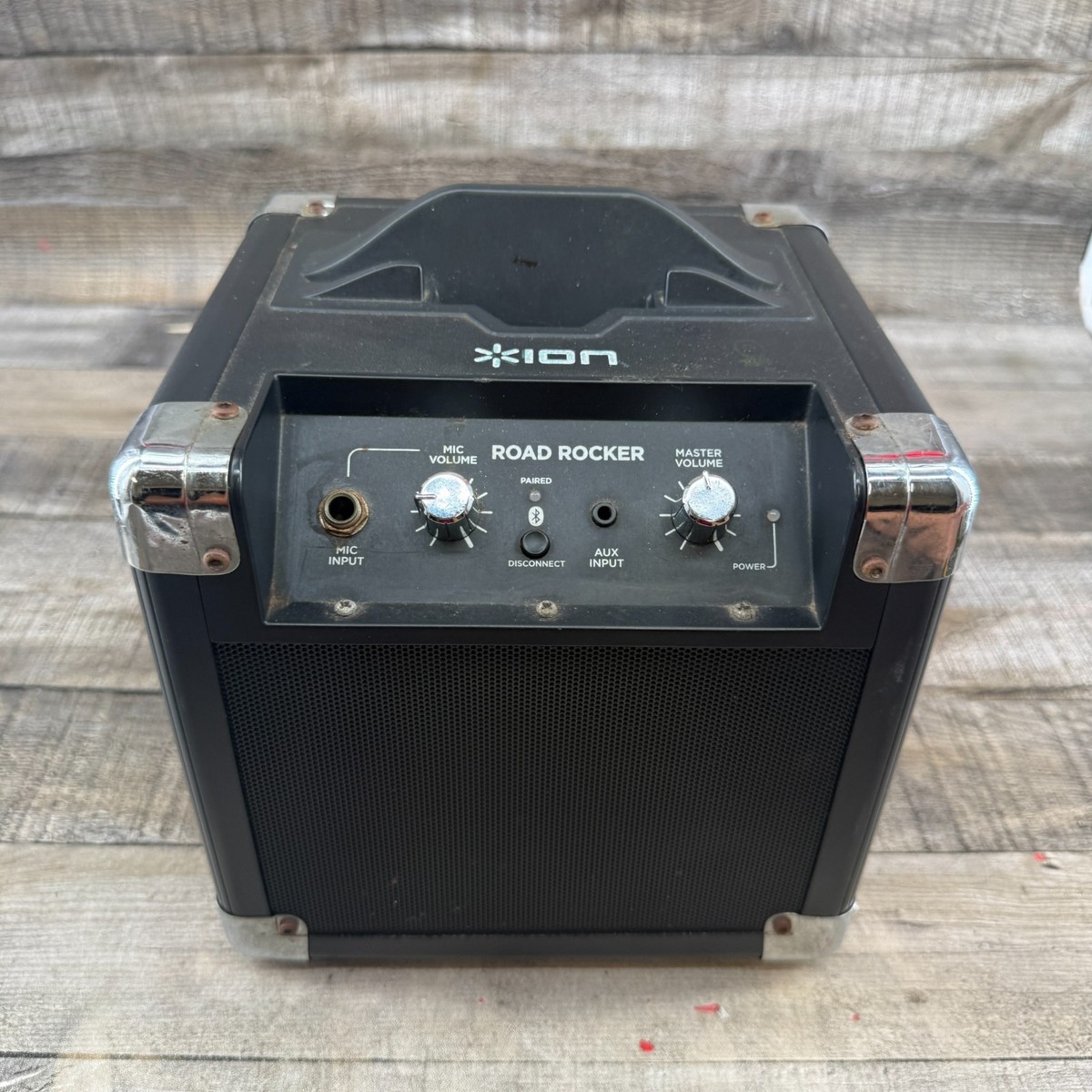 ION Road Rocker Portable Amp Speaker Bluetooth Aux Cord Works | eBay