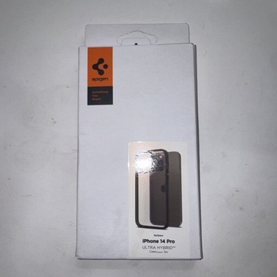 Spigen - Case Ultra Hybrid for iPhone 14 Pro, Frost Black ACS04968
