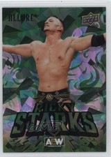 2024 Upper Deck Allure AEW Green Quartz 56/99 Ricky Starks #68 xj3
