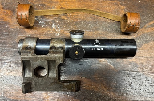 WWII Russian Mosin Nagant PU Sniper Scope and Mount 91/30 svt