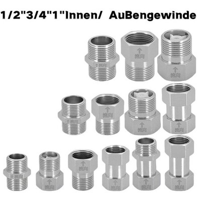 1/2'' 3/4'' 1'' Rückschlagventil Messing BSP Außengewinde Innengewinde One Way