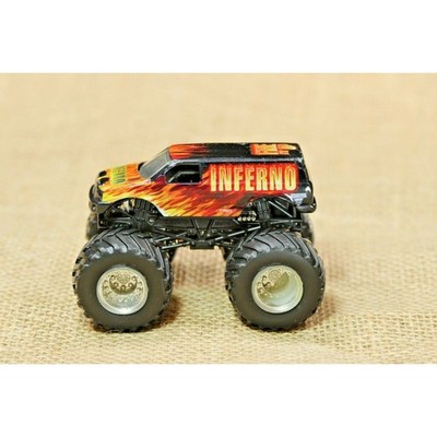 Hot Wheels Monster Jam Inferno Black Flame Diecast Monster Truck 1:64 Scale