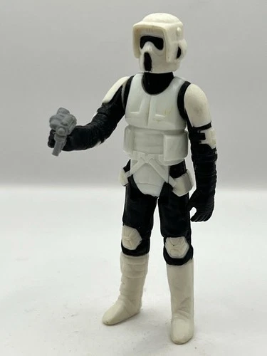 Biker Scout Kenner Vintage ROTJ Star Wars 1983 Hong Kong - Complete
