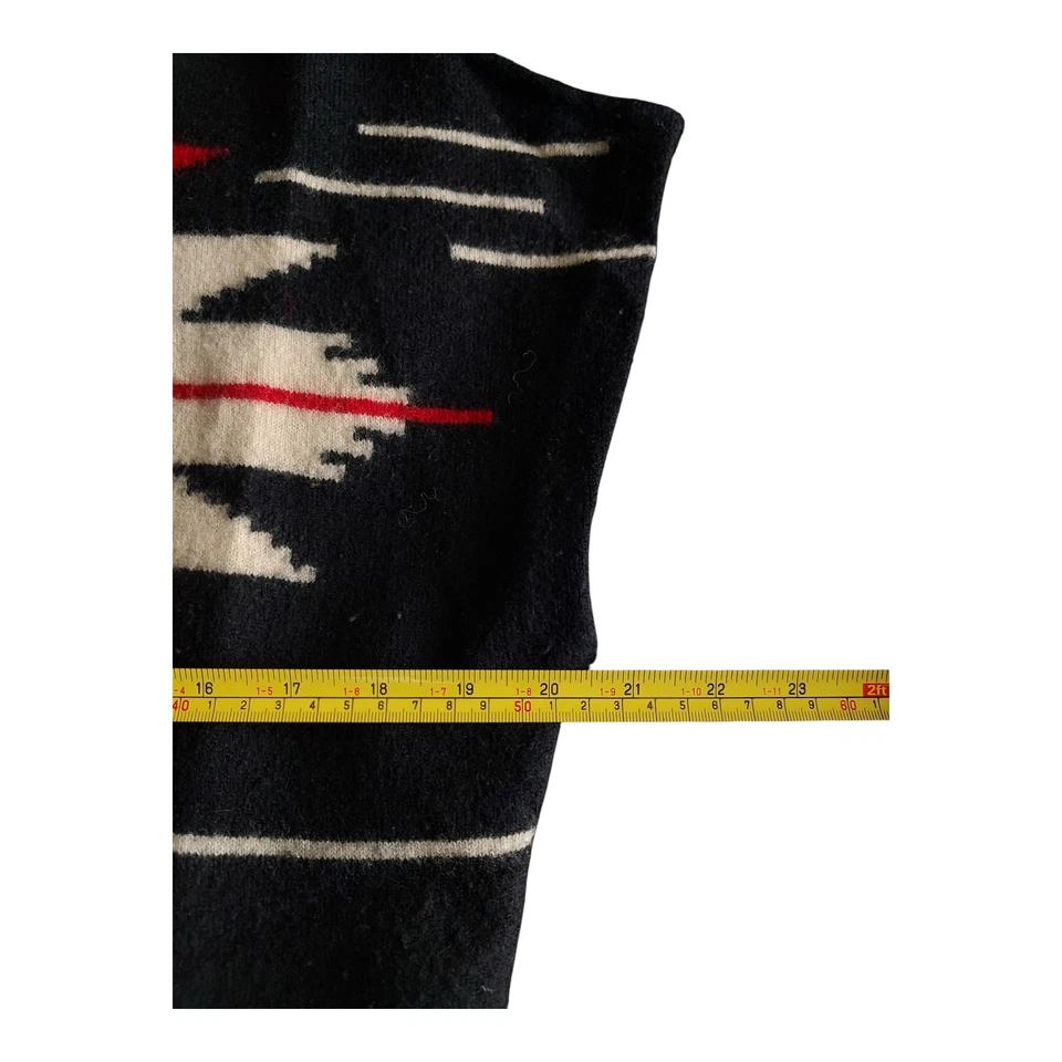 Lauren Jeans Co Ralph Lauren Southwest Aztec Boho Sleeveless Knit Women's Medium - Image 3 of 4