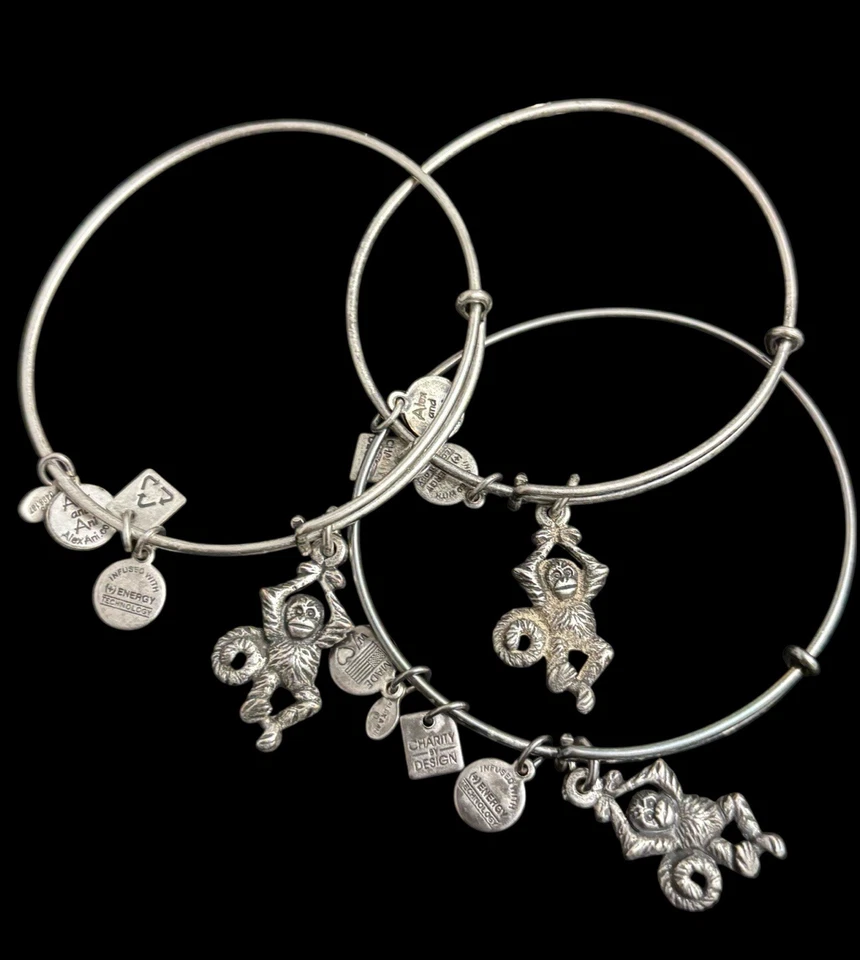 Alex And Ani Bracelets Silver Lot ~ Animals/Insects ✨Great For Resellers✨ - Image 2 of 4