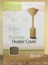 Classic Accessories 53112 Terrazzo Collection Round Stand-Up Patio Heater Cover