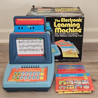 Vintage 1980 Coleco Electronic Learning Machine 2210 TESTED & WORKS
