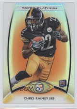 2012 Topps Platinum Rookie Retail Orange Refractor Chris Rainey #114 0a1
