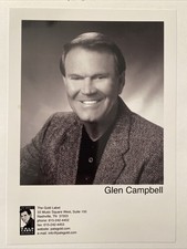 Glen Campbell Press Photo 5x7&rdquo;.