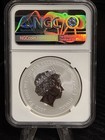 2017 $1 Tuvalu Spider-Man 1 oz Silver Coin NGC MS 70 .9999 Fine Rare! — photo 2
