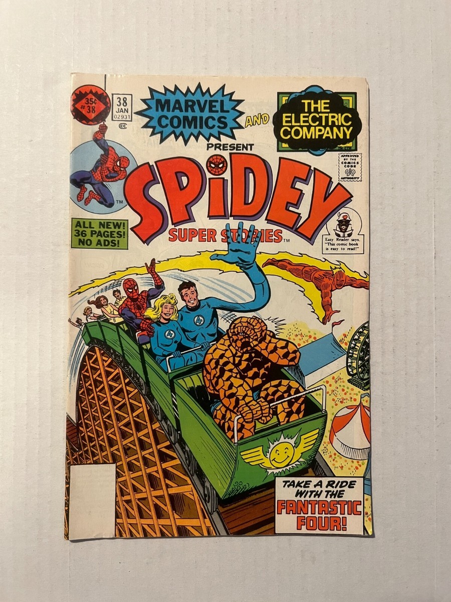 SPIDEY SUPER STORIES #38 WHITMAN VARIANT CLIP & COLLECT