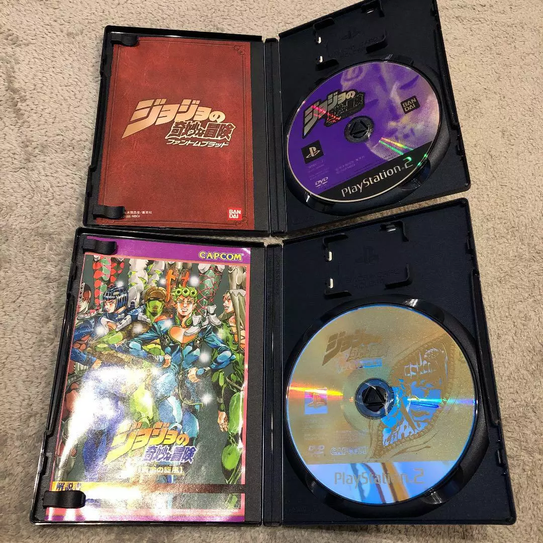 PS2 JoJo's Bizarre Adventure 2 Phantom Blood Japanese version PlayStation 2  Game