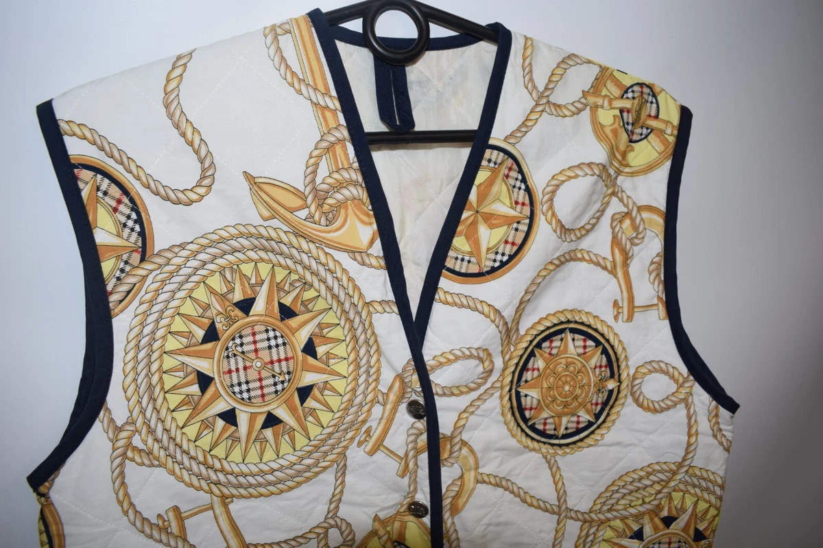 Burberry vest womens gold hotsell