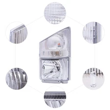 Headlight & Corner Lamp For ISUZU NPR NPR-HD NQR NRR 2008-2020 Driver Side LH