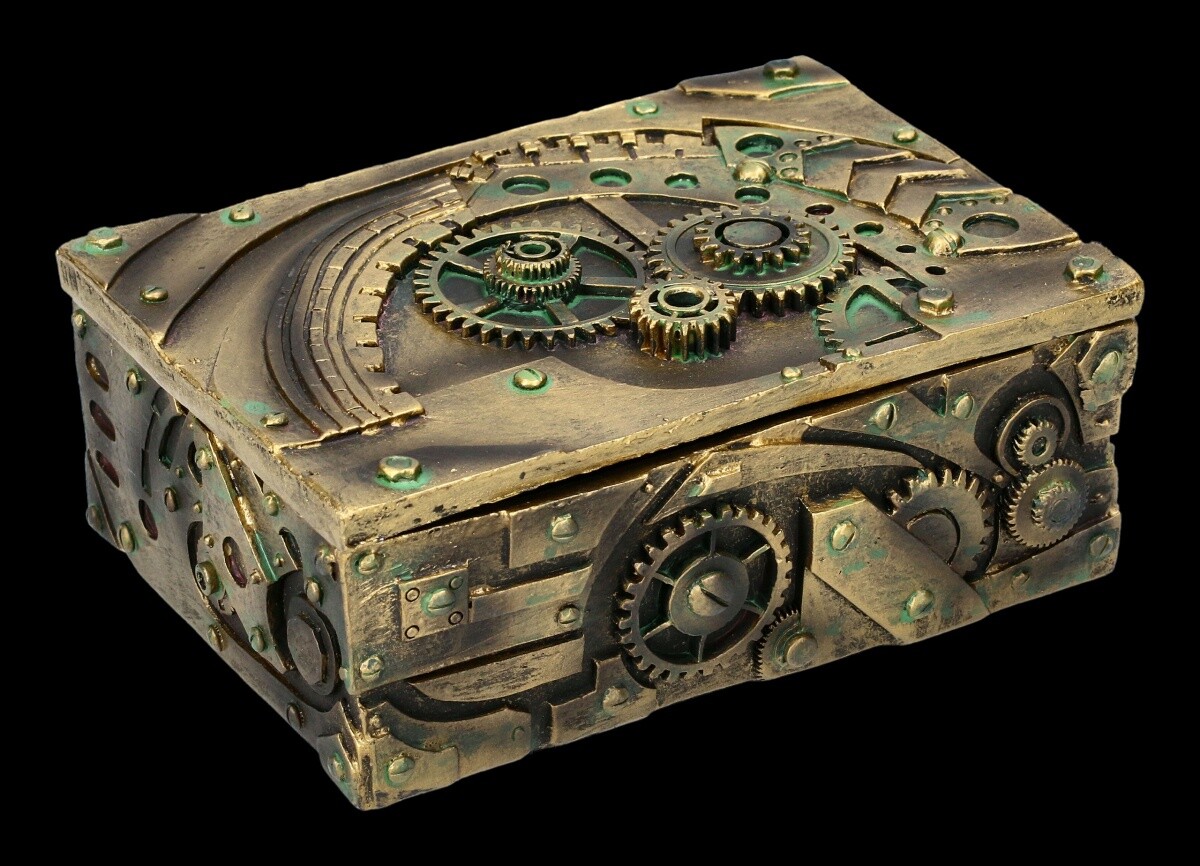 Steampunk Casket | Decorations Storage Box Jewelry Box