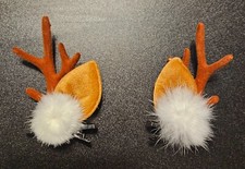 Reindeer Antler Christmas Hair Clip -R0195