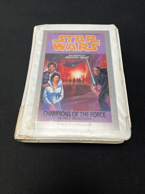 Star Wars Champions of The Force Vol 3 Jedi Academy Bantam Audio Cassette Book
