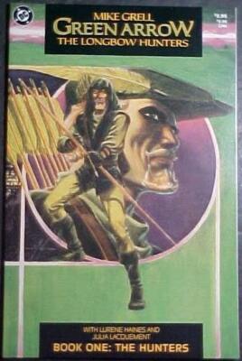 GREEN ARROW: THE LONBOW HUNTERS #1! MIKE GRELL! NM 1987 DC COMICS