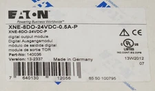 EATON XNE 8DO 24 VDC 5.4A P Digital Output Module 140036 XNE-8DO-24VDC-P