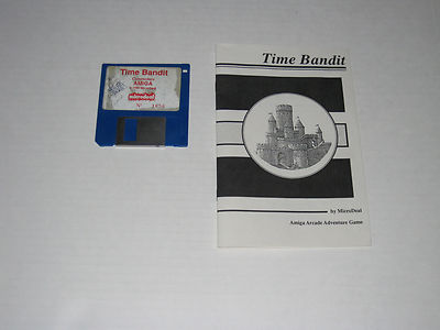Time Bandit Sur Commodore Amiga – 1988 – Jeu Microdeal Vintage – Rare Et Complet