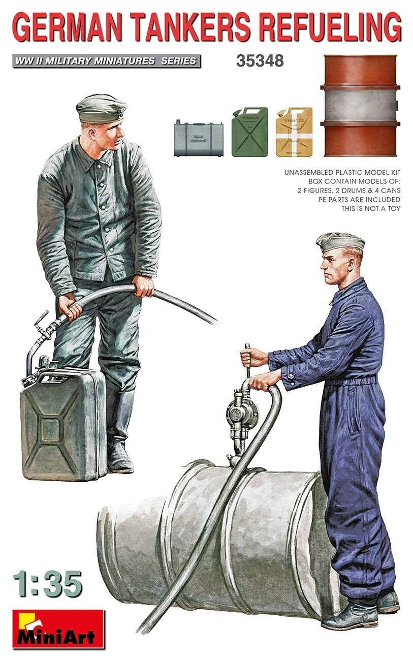 MiniArt 35348 1:35th scale German Tankers Refueling