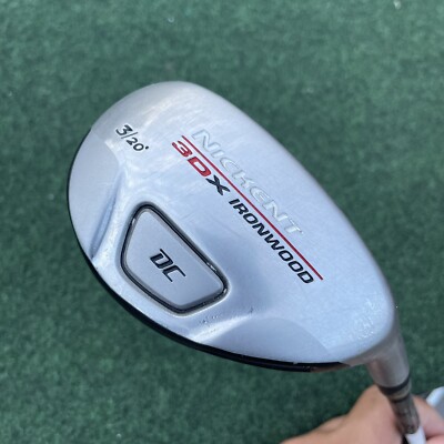 Nickent 3DX DC Ironwood 3 20* RH SR2  Graphite Shaft Stiff Flex 41 