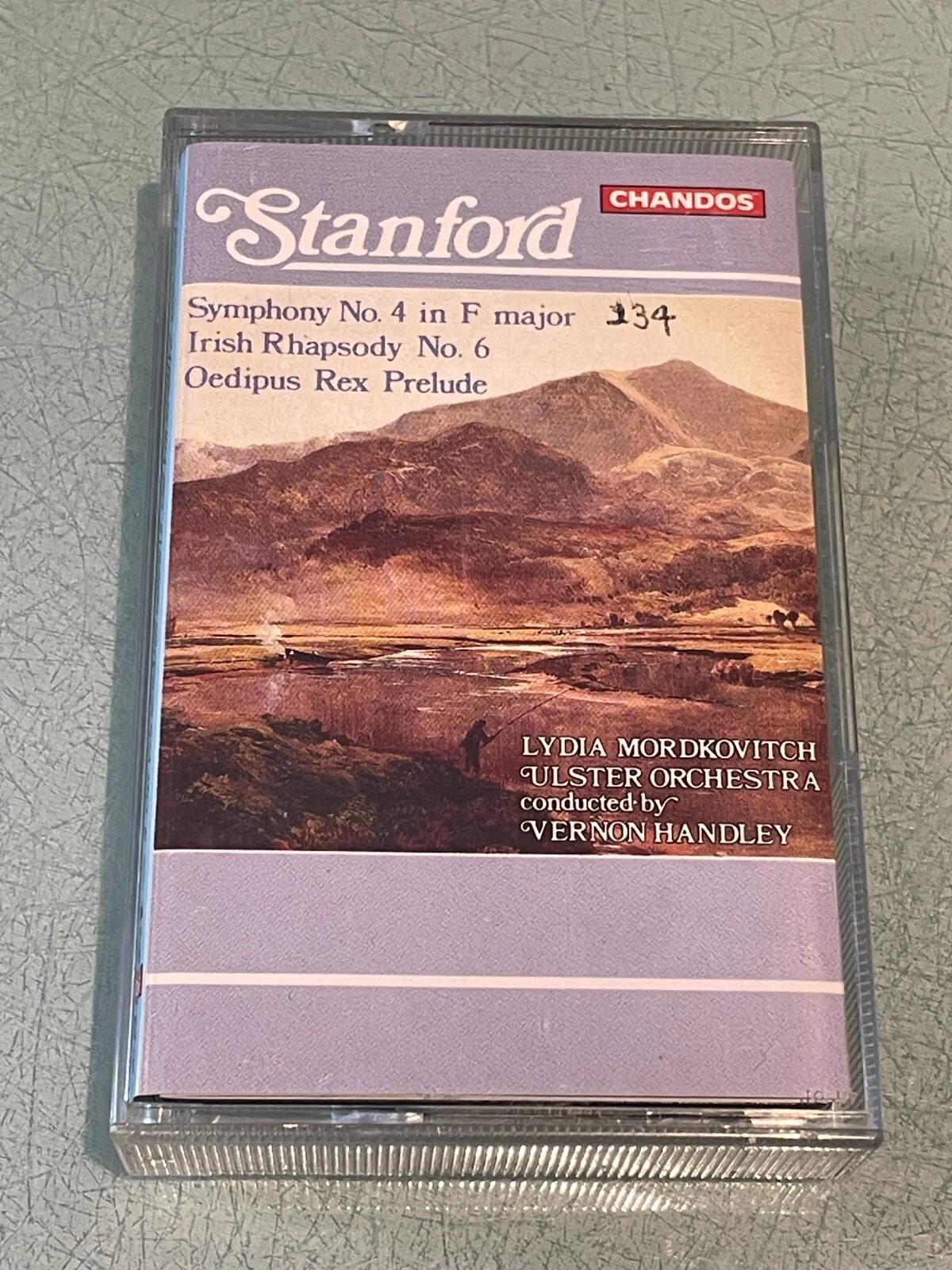 C V Stanford - Piano Concerto No. 2 - Audio Cassette Tape Album - 1989 Chandos