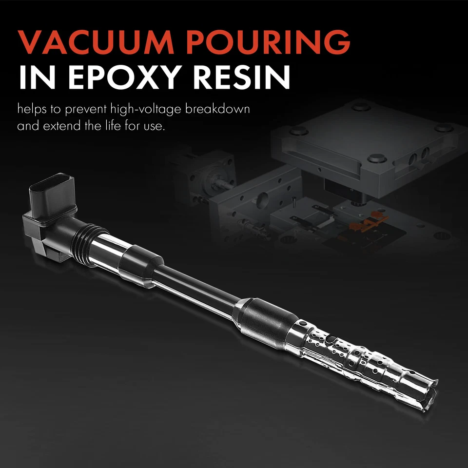 Катушка зажигания для Volkswagen EuroVan 2001 2002 2003 V6 2,8 л 022905100 022905100J - Изображение 4 из 4