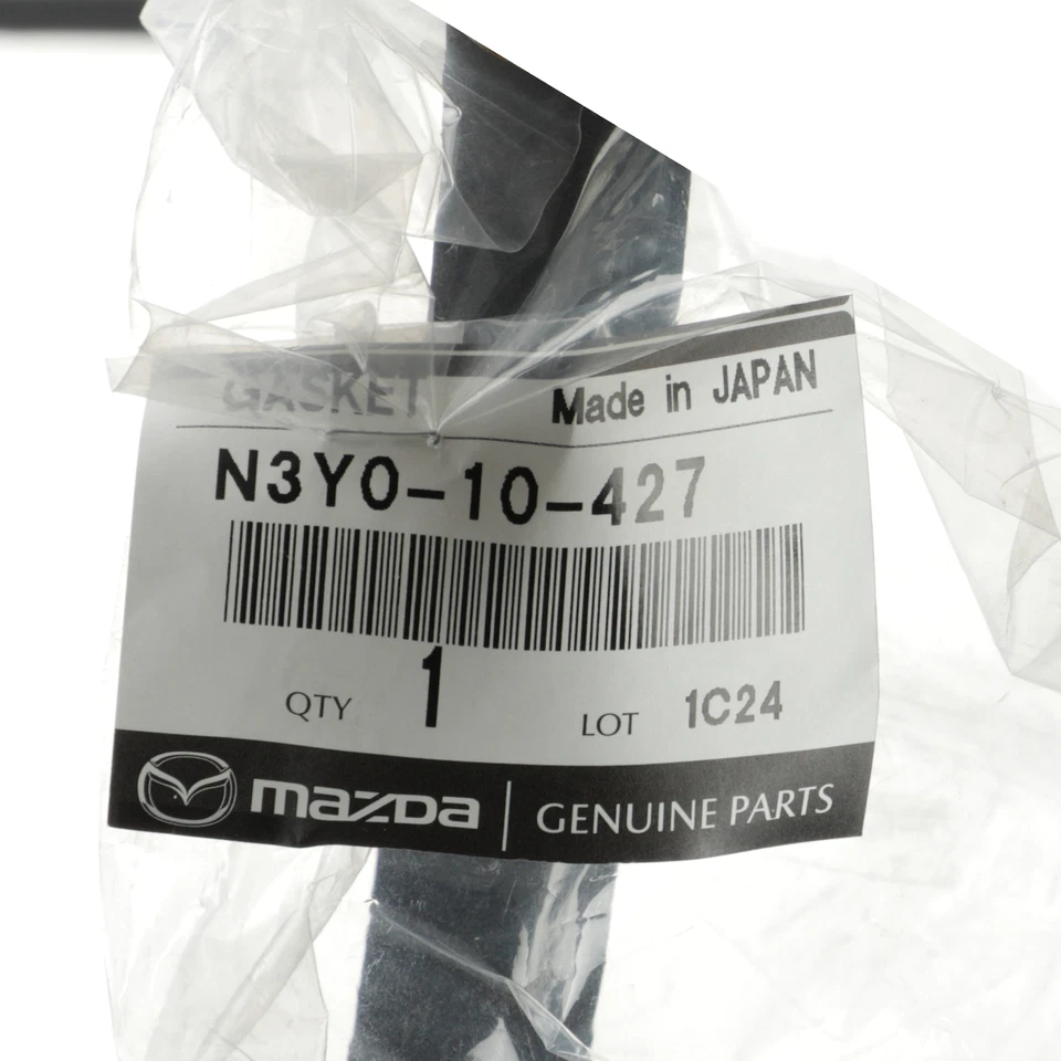 NUEVO OEM Mazda 1986-1991 RX-7 Junta de cárter de aceite Conjunto de retenedor de sello N3Y0-10-427 Foto 3 de 3