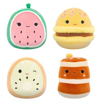 Jazwares SQCR06866 - Squishmallows - Plüschfigur, 12,5 cm, 4er Pack