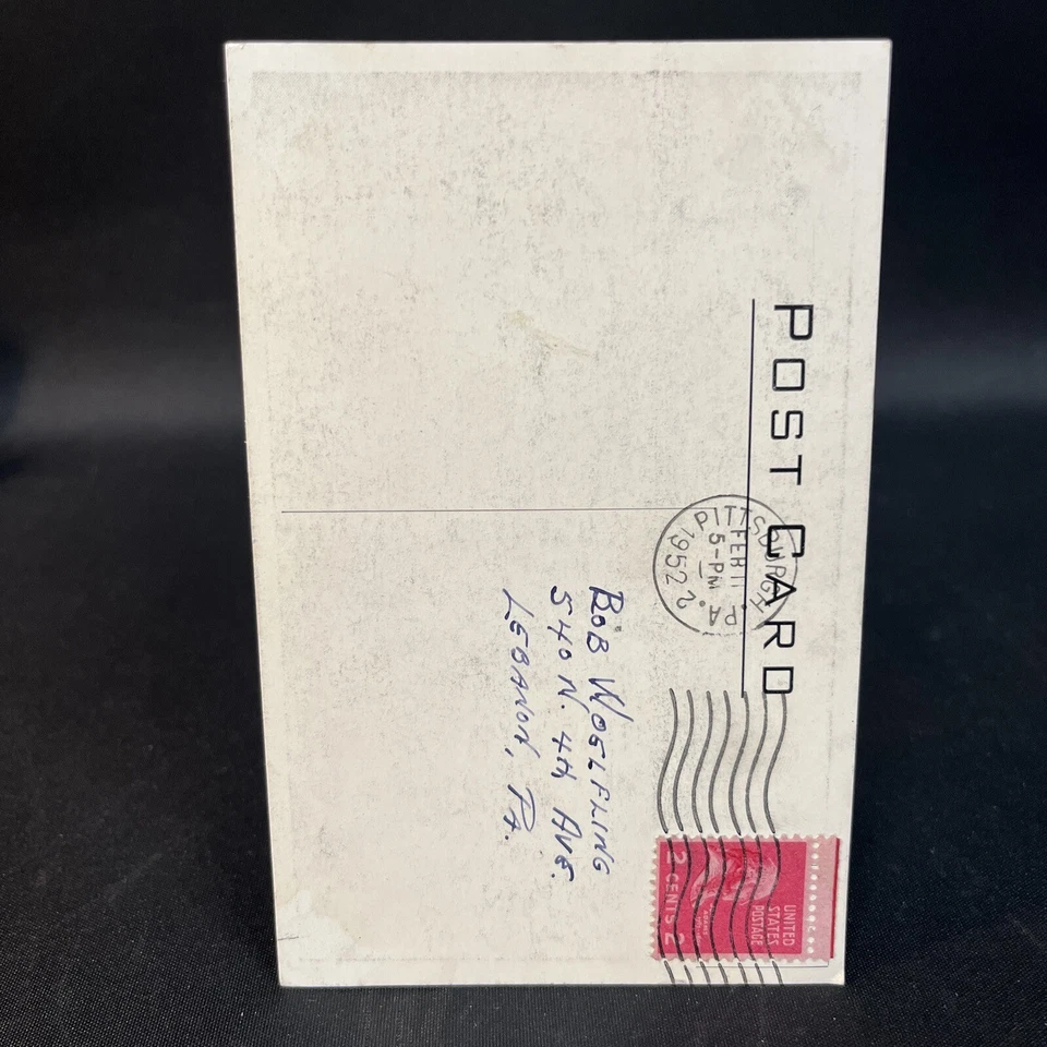 1952 Ralph Kiner signed VTG autograph Postcard in PRIME PIRATES JSA Certified! - Image 4 of 4