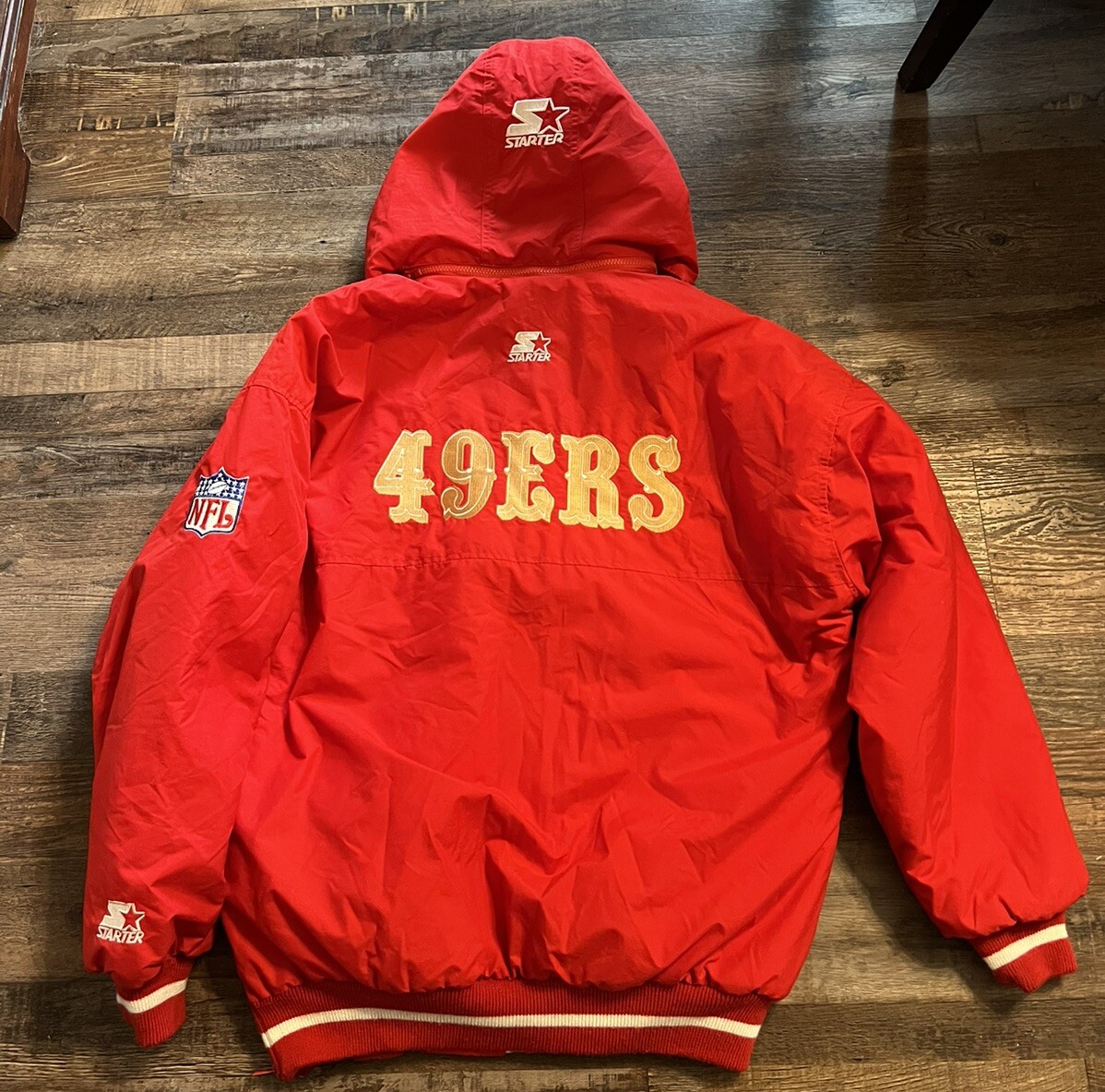 Vintage San Francisco 49ers Nike Starter Jacket XL Warm