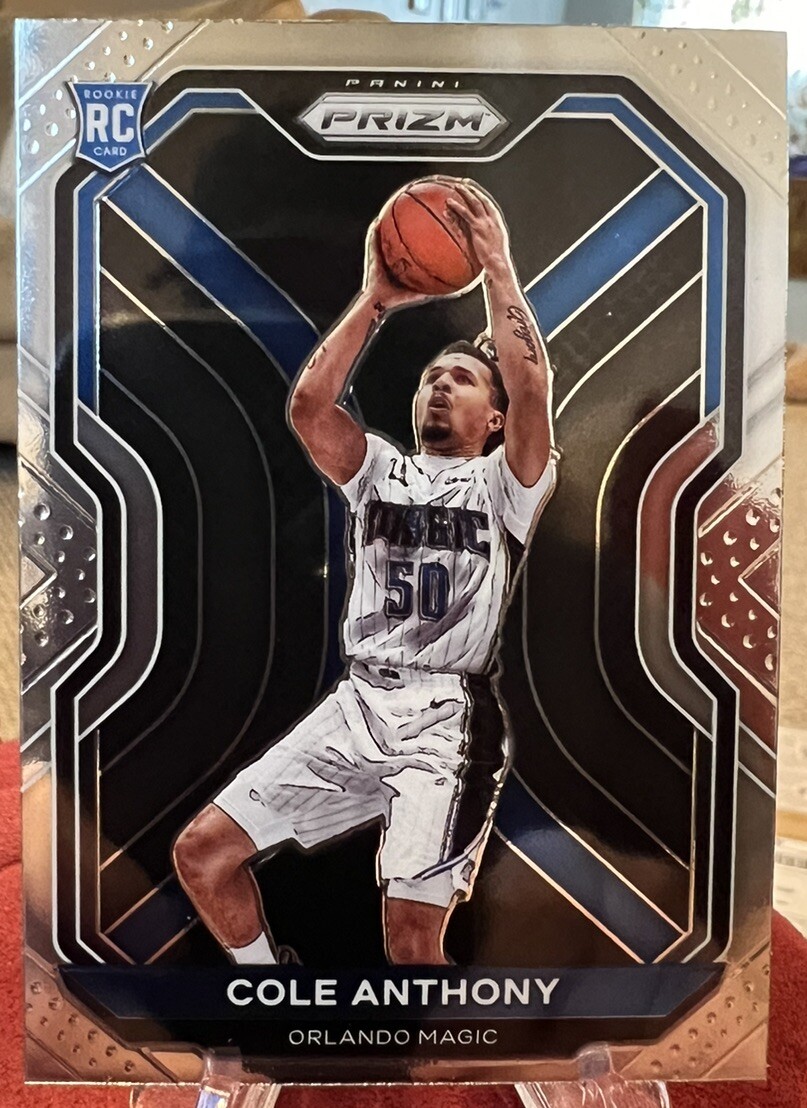 2020-2021 Panini Prizm #292 Cole Anthony Magic Rookie RC Base