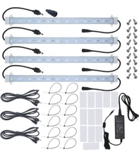 Grow Light Strip Kit 45W, 4 pcs 16 Inches LED Grow Light Strips