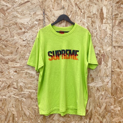 supreme flame tee