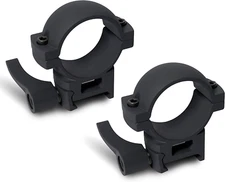 Monstrum Q Series Picatinny/Weaver Scope Rings with Quick Detach Lever | 30 Mm