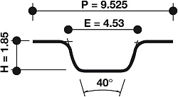 Dayco Timing CAM Belt FOR TOYOTA CAMRY 04/1983-08/89 1S 2S SV20 SV11 SOHC EFI - Picture 2 of 2