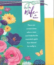 Happy Easter Wife You Are A Blessing Religious Dayspring Greeting Card