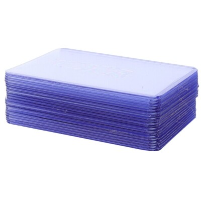  30 Stück Clear Card Sleeves PVC Trading Card Sleeves Game Card Protectors 