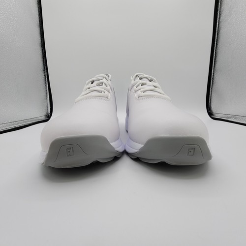 FJ FootJoy ProLite Golf Shoes 56924 Mens 9.5W Wide White Gray Sneaker NEW READ - Picture 8 of 16