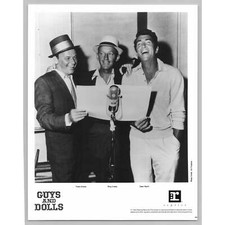 Guys and Dolls Bing Crosby Frank Sinatra and Dean Martin 1992 Music Press Photo