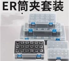 ER11/16/20/25/32/40 Spring Collet Set For Milling Lathe Machine High Precision