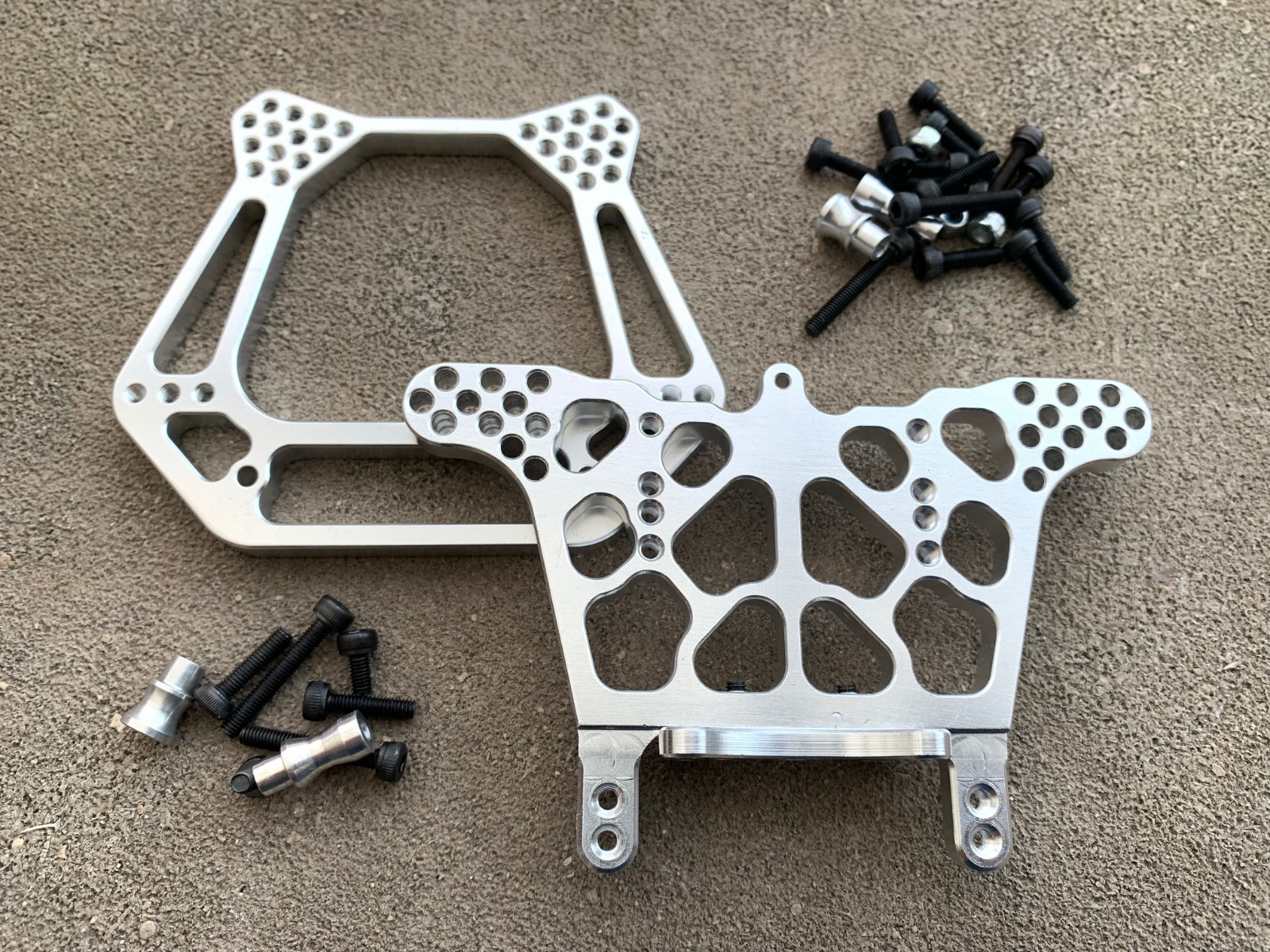 Aluminum Front & Rear Shock Tower Traxxas Rustler 2WD VXL XL5 