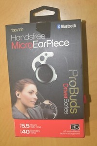 Tzumi ProBuds Driver Series Micro Bluetooth Ear Piece