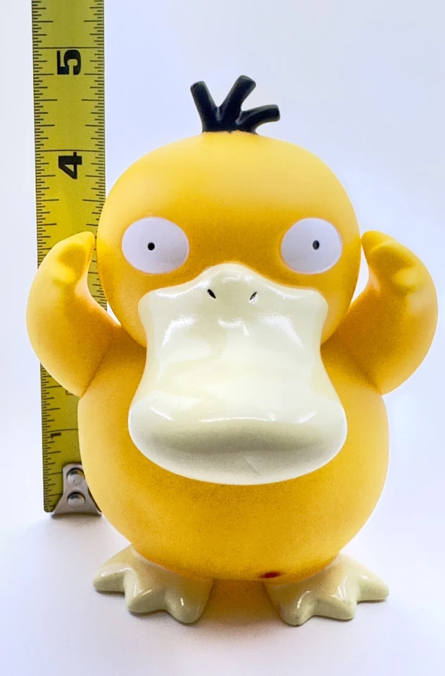 Psyduck Articulated 4.5” Pokémon Figure Authentic TOMY Nintendo CGTSJ 1998 - Image 2 of 4
