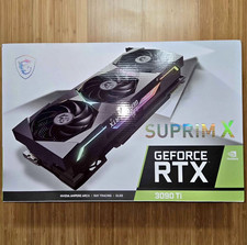MSI GeForce RTX 3090 Ti SUPRIM X 24GB GDRR6X Graphic Card