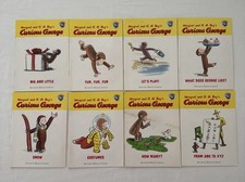 Learn To Read Program Curious George Curious About Phonics, Lot Of 8