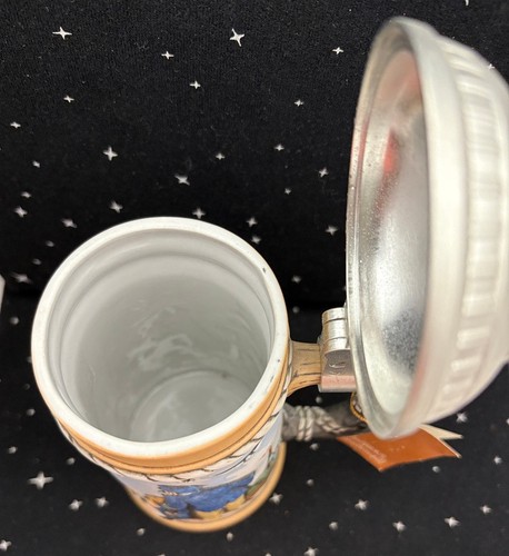 VTG Norman Rockwell Museum 1981 Lmtd Edition Stein Looking Out To Sea 1st Series - Picture 4 of 11