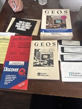 GEOS 128 2.0 Commodore 128 Operating System w/ Box, Manuals, Paperwork...